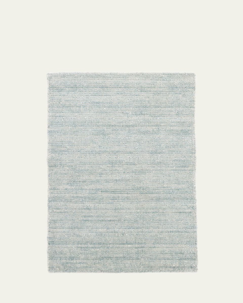Quartz Ocean Handwoven Rug, 10' x 14'